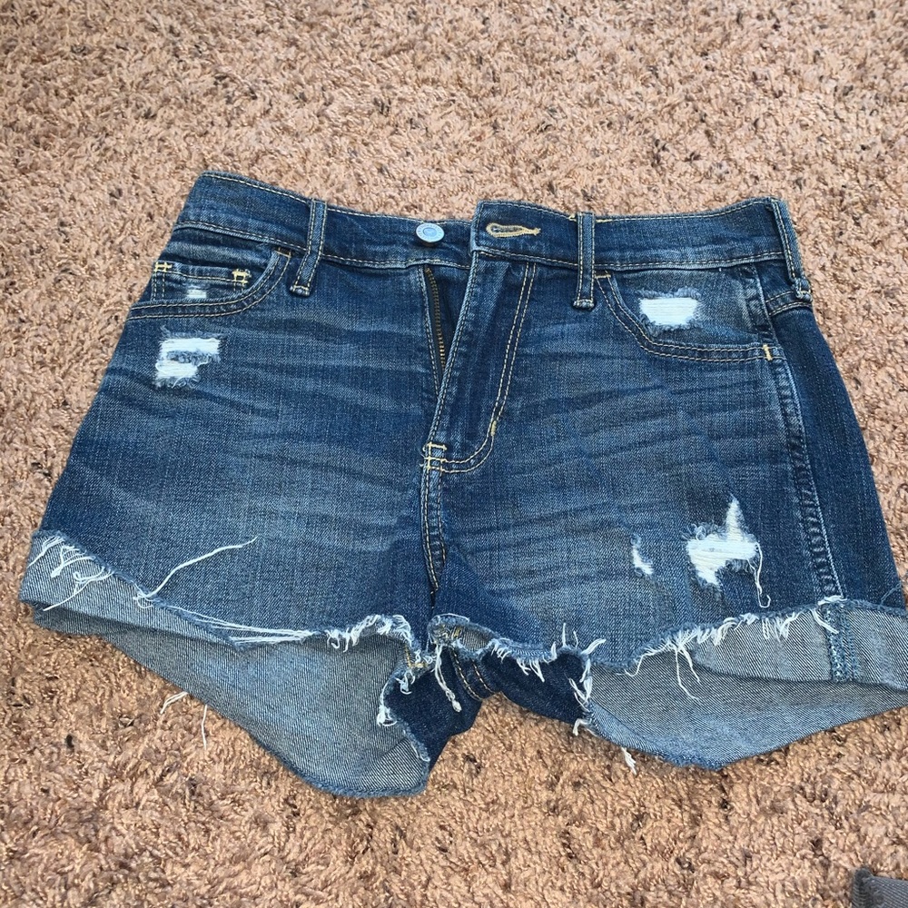 Hollister jean shorts